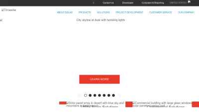 Screenshot preview of trinasolar.com