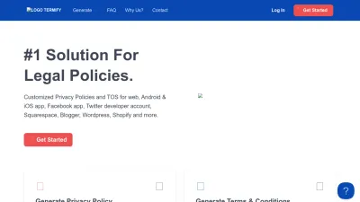 Screenshot preview of termify.io