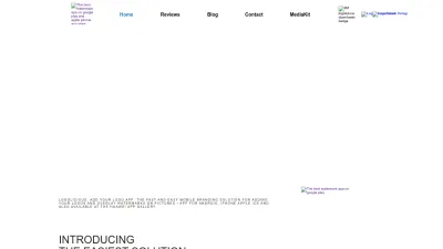 Screenshot preview of addyourlogoapp.com