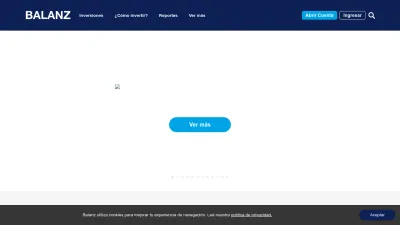 Screenshot preview of balanz.com