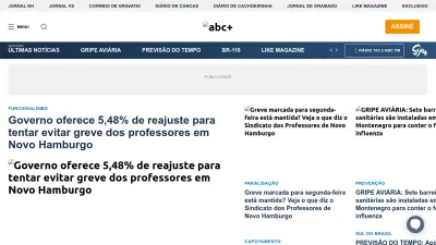 Screenshot of Abcmais.com