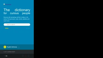 Screenshot preview of educalingo.com
