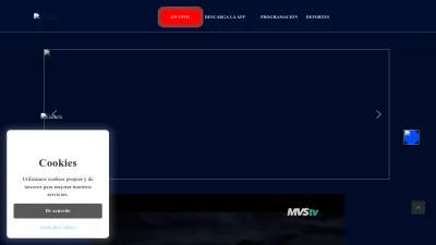 Screenshot preview of mvstv.com