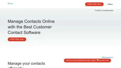 Screenshot preview of contactboss.com