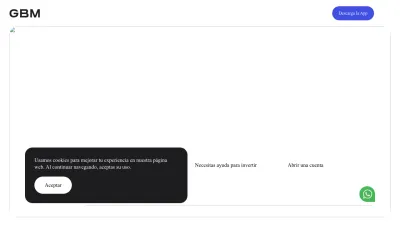 Screenshot preview of gbm.com
