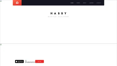 Screenshot preview of habby.com