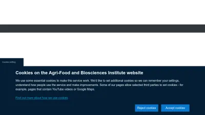 Screenshot preview of afbini.gov.uk
