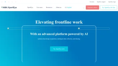 Screenshot preview of amaxperteye.com