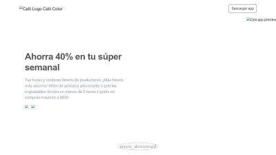 Screenshot preview of calii.com
