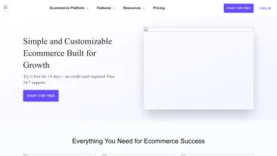 Screenshot preview of volusion.com