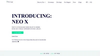 Screenshot preview of neo.org