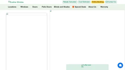 Screenshot preview of ecolinewindows.ca