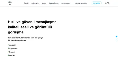 Screenshot preview of bip.com