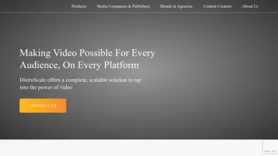 Screenshot preview of distroscale.com
