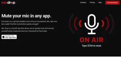 Screenshot preview of getmicdrop.com