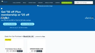 Screenshot preview of valpak.com