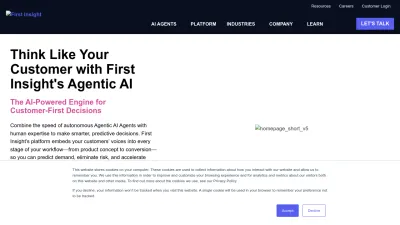 Screenshot preview of firstinsight.com