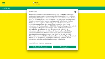 Screenshot preview of fruitlogistica.com