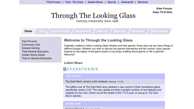 Screenshot preview of ttlg.com