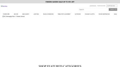 Screenshot preview of horchow.com