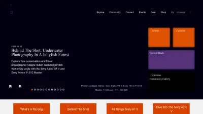 Screenshot preview of alphauniverse.com