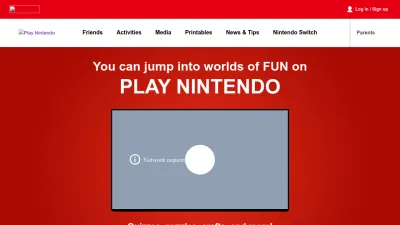 Screenshot preview of play.nintendo.com