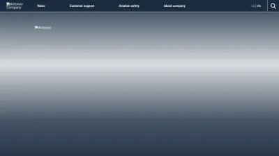 Screenshot preview of antonov.com