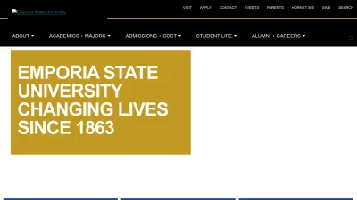 Screenshot preview of emporia.edu