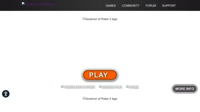 Screenshot preview of governorofpoker.com