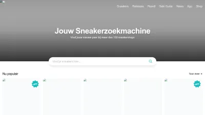 Screenshot preview of sneakerjagers.com