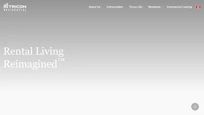 Screenshot preview of triconresidential.com