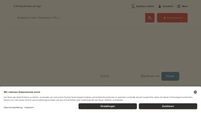 Screenshot preview of ihreapotheken.de