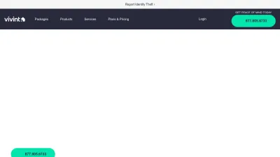 Screenshot preview of vivint.com