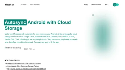 Screenshot preview of metactrl.com