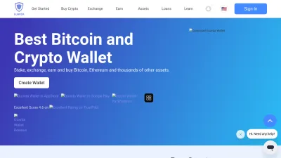 Screenshot preview of guarda.com