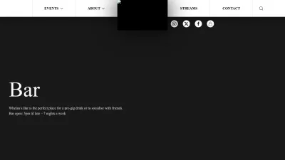 Screenshot preview of whelanslive.com