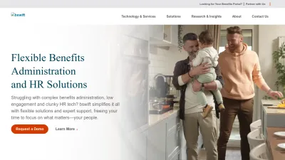 Screenshot preview of bswift.com