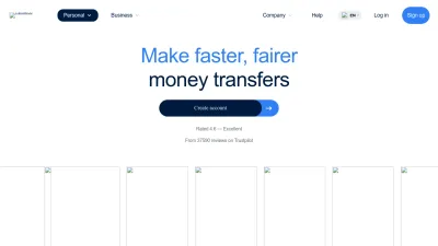 Screenshot preview of transfergo.com