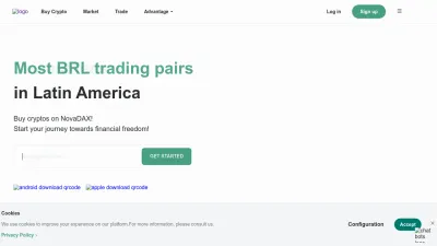 Screenshot preview of novadax.com.br
