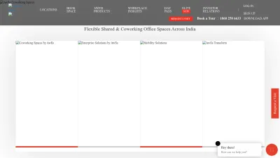 Screenshot preview of awfis.com