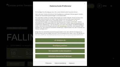 Screenshot preview of palast.berlin