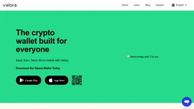 Screenshot preview of valora.xyz