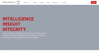Screenshot preview of menas.co.uk
