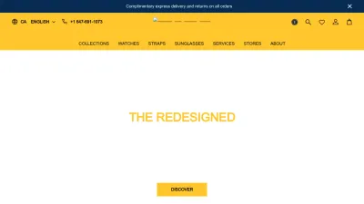 Screenshot preview of breitling.com