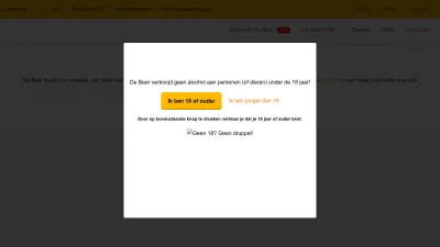 Screenshot preview of beerinabox.nl