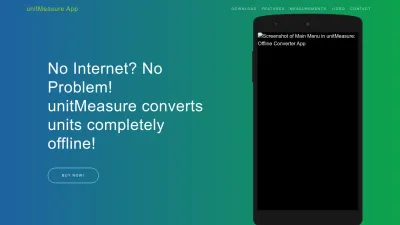 Screenshot preview of unitmeasure.xyz