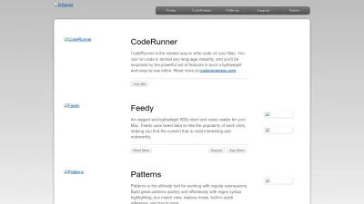 Screenshot preview of krillapps.com