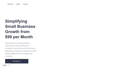 Screenshot preview of getintheloop.ca