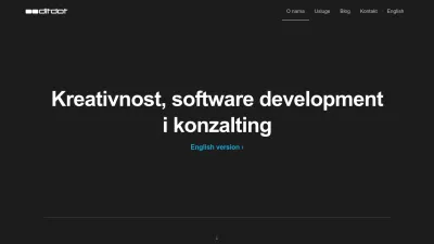 Screenshot preview of ditdot.hr