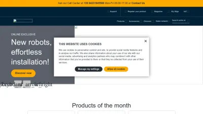 Screenshot preview of stiga.com